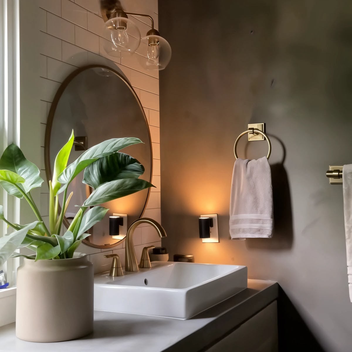 Applique LED da Presa – Luce Calda Regolabile